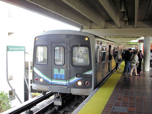 Government Center Metrorial Station Miami.JPG